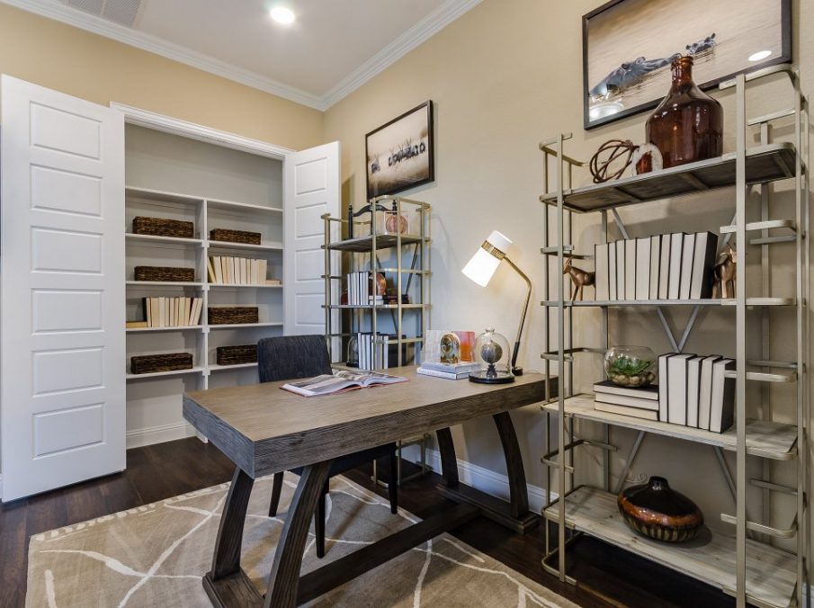 Landon Homes new home builder 432 Carrington Study desk and chair