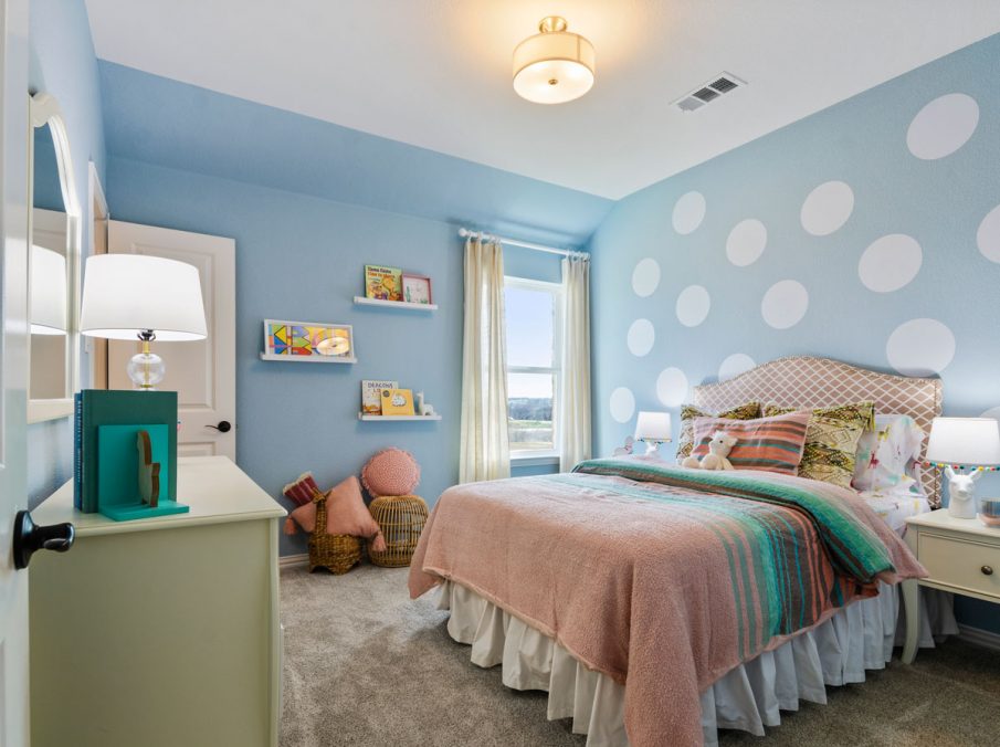 Landon Homes 5810 Sienna Model Argyle TX kids bedroom