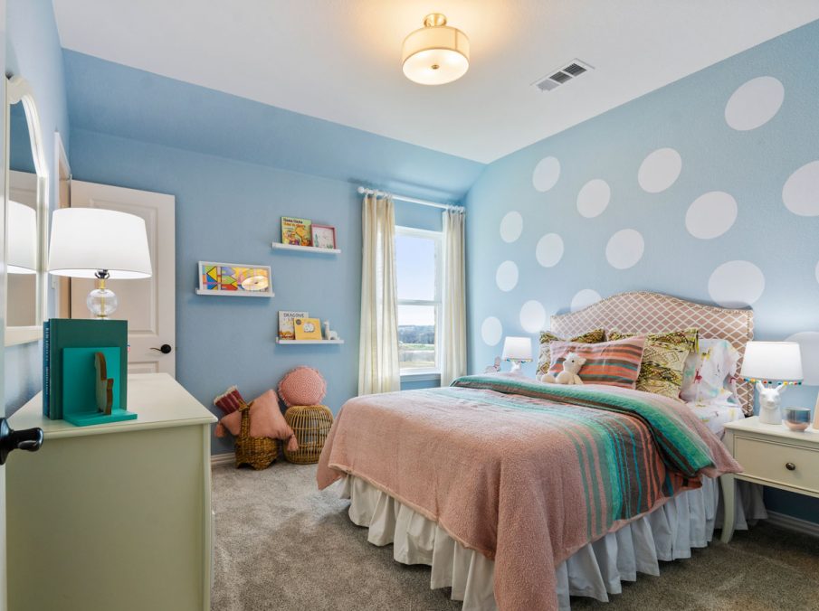 Landon Homes 5810 Sienna Model Argyle TX kids bedroom