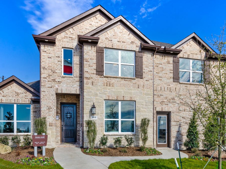 Landon Homes 5810 Sienna Model Argyle TX Exterior