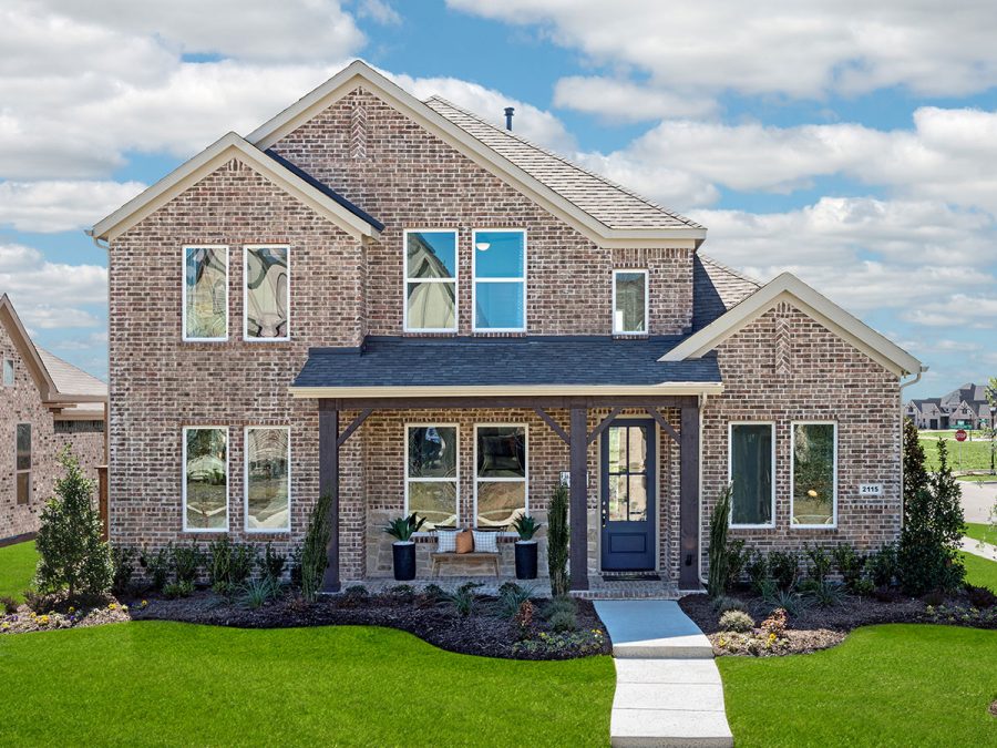 New Homes in Frisco TX at Hollyhock Landon Homes
