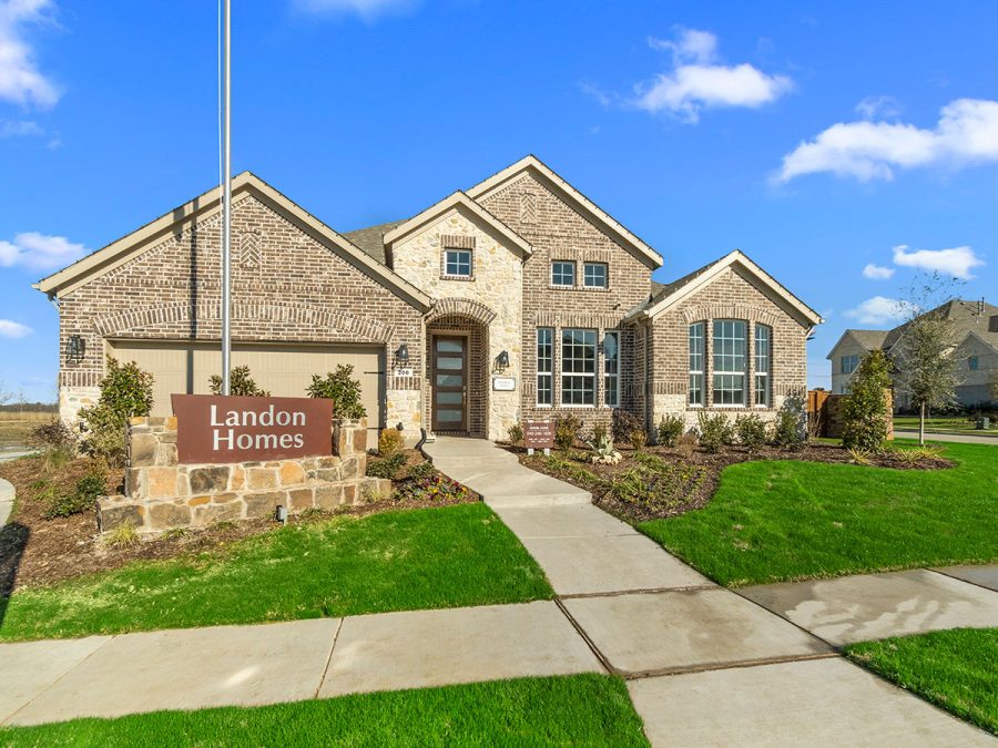 Homes in Argyle TX at Canyon Falls Landon Homes